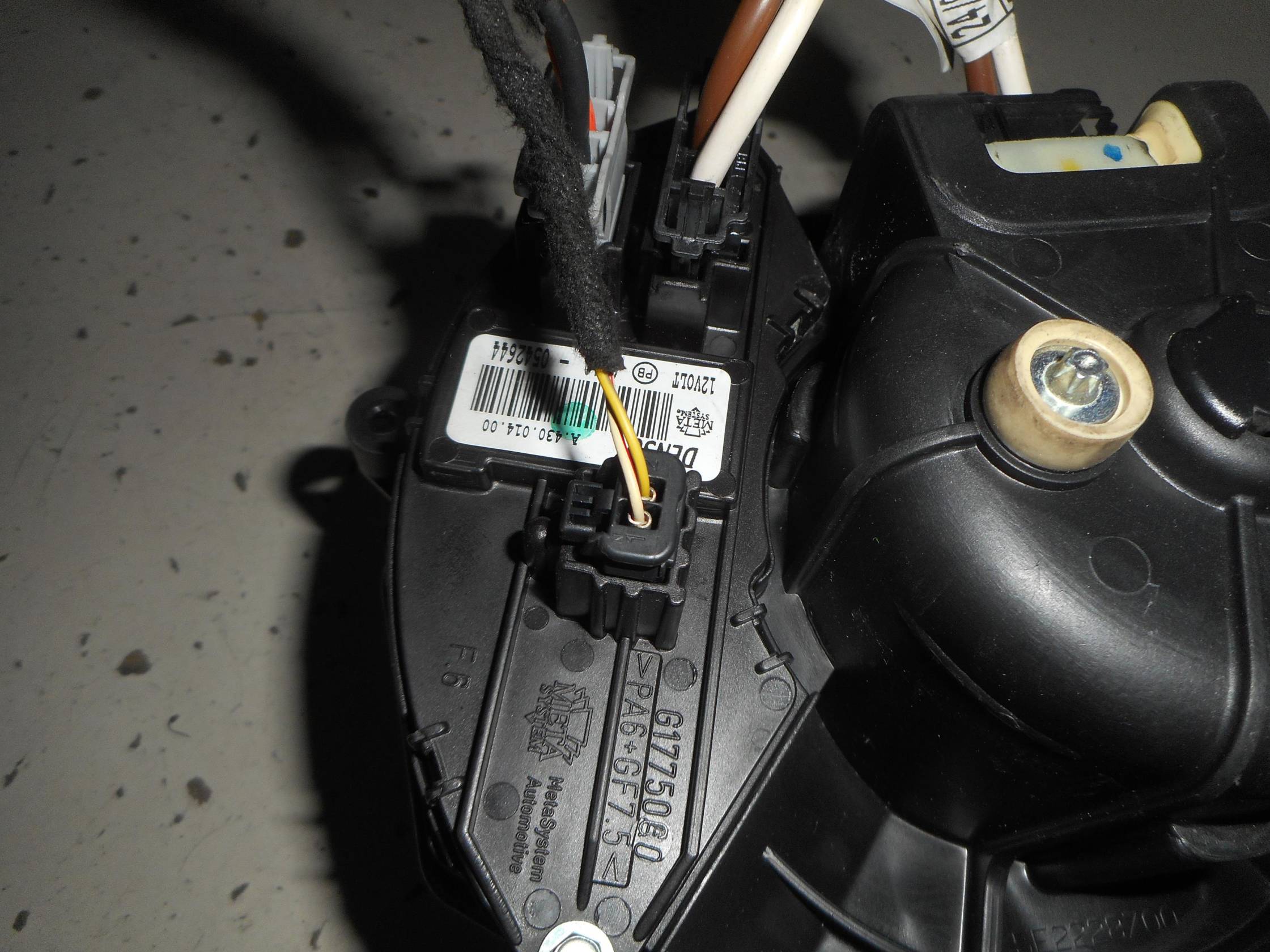 Motorino ventilazione abitacolo